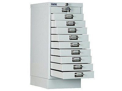 Шкаф картотечный MDC-A4/650/10 (формат А4) - вид 1